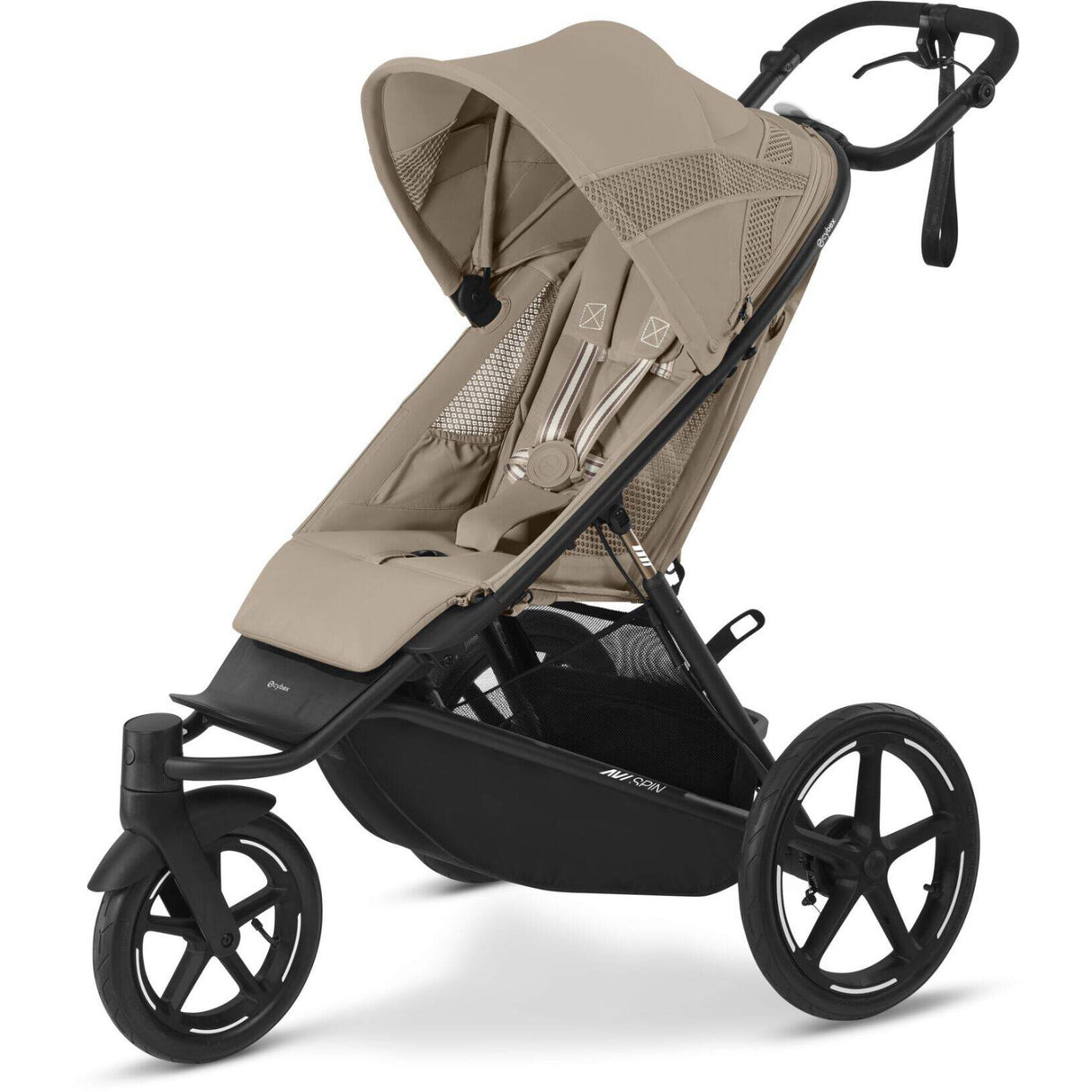 Cybex Avi Spin BLK Barnevogn Beige Almond Beige