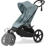 Cybex Avi Spin BLK barnevogn Stormy Blue light blue