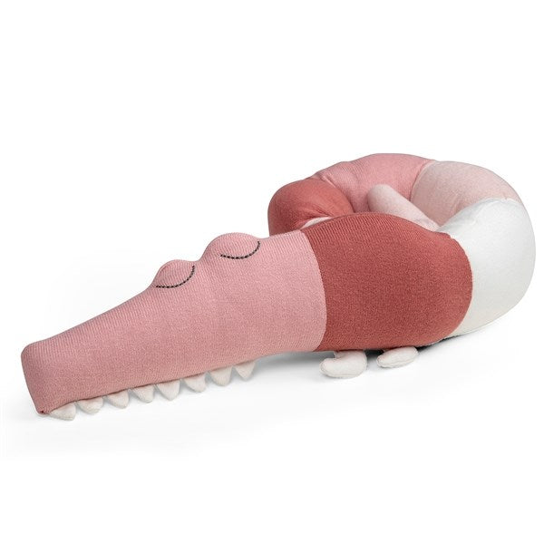 Sebra Strikket Minipute Sleepy Croc Blossom Pink