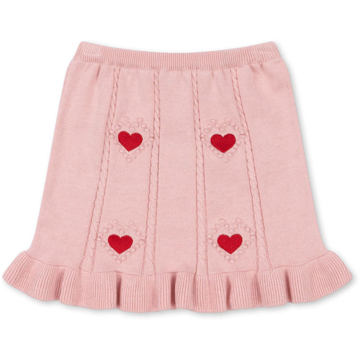 Konges Sløjd Silver Pink Soleil Knit Skirt Gots