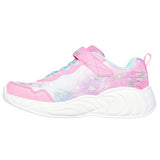 Skechers Unicorn Dreams Ombre Print & Star Sko Pink Turquoise 4