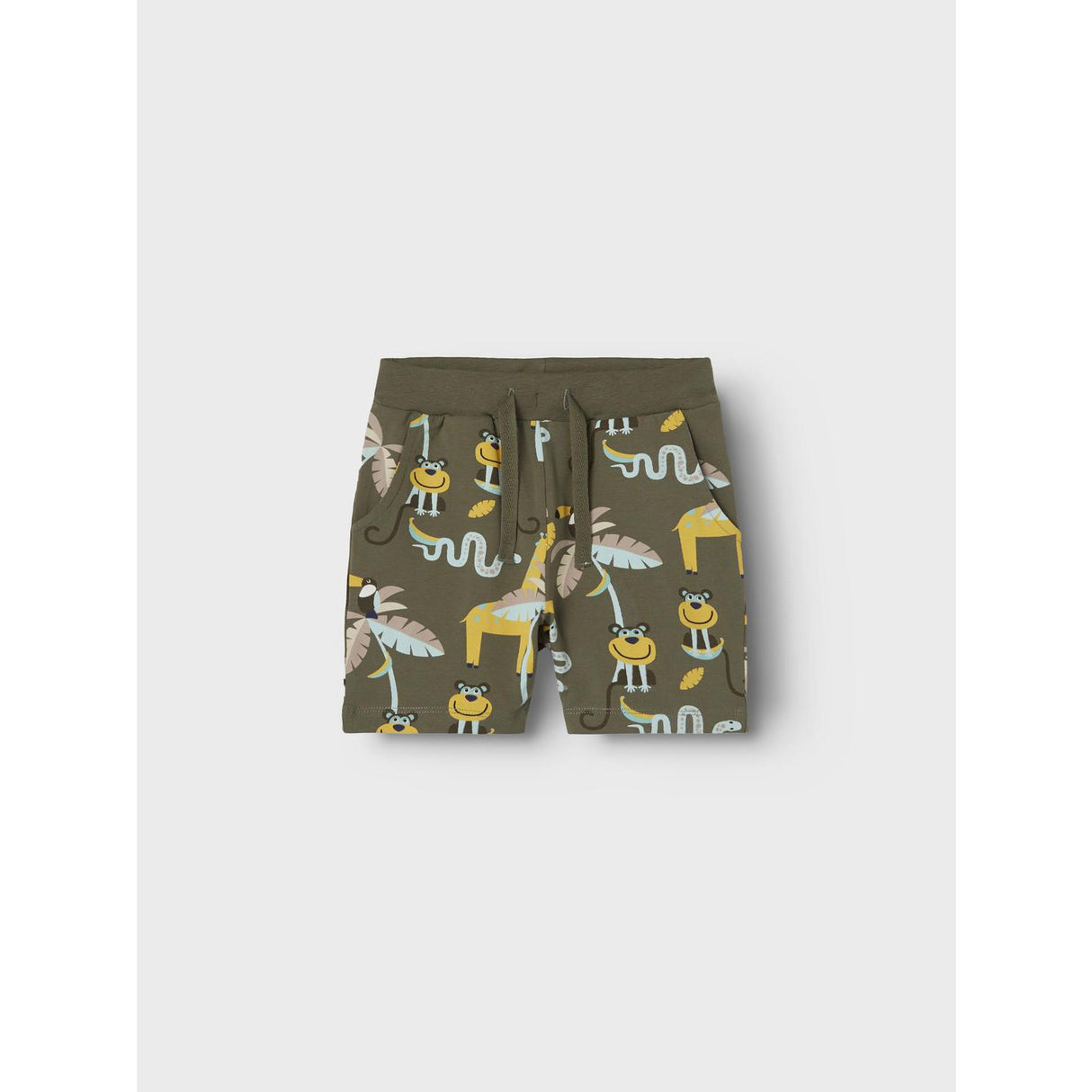 Name It Dusty Olive Zomu Shorts Set 3