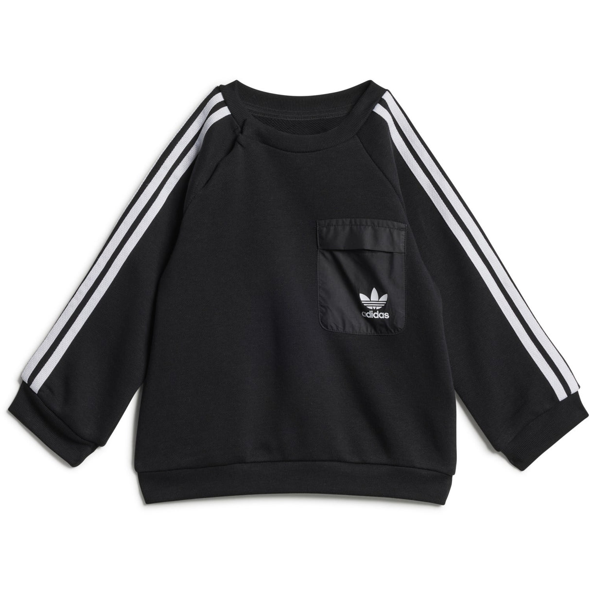 adidas Originals Black Crew Sweat Set 2