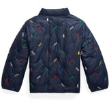 Polo Ralph Lauren Newport Navy/Stafford Green Rev Tera Aoe Bomber Jacket