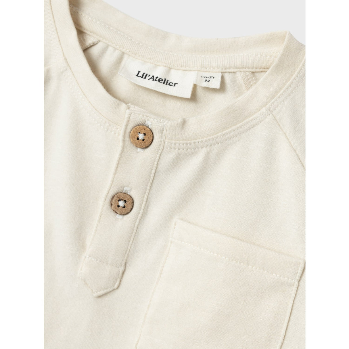 Lil'Atelier Coconut Milk Dello T-Shirt 2