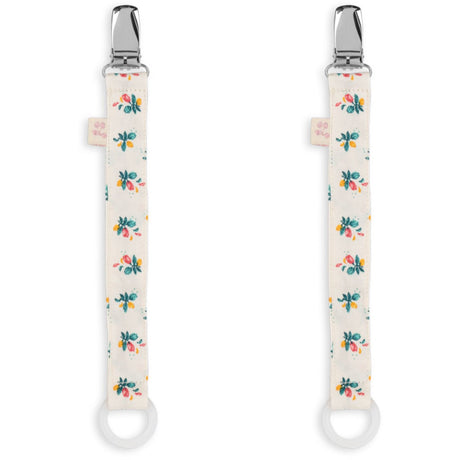 Konges Sløjd Fleur Coloré 2 Pack Pacifier Strap