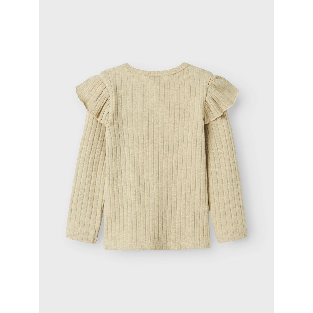 Lil'Atelier Bleached Sand Niva Kio Slim Bluse 3