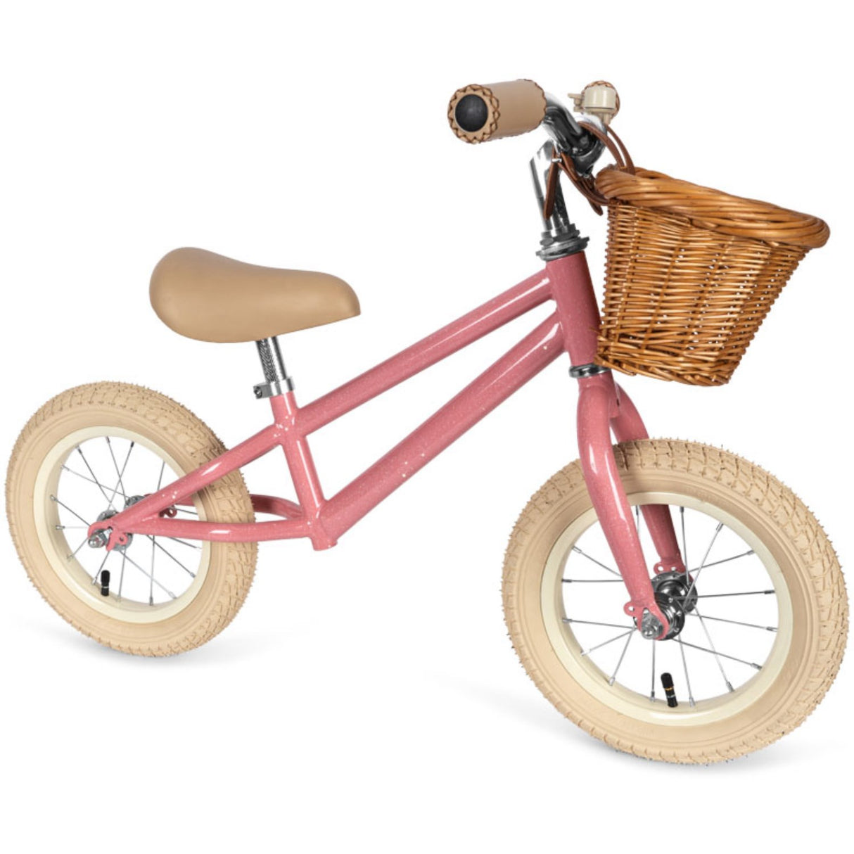 Konges Sløjd Sparkling Pink Balance Bicycle Glitter