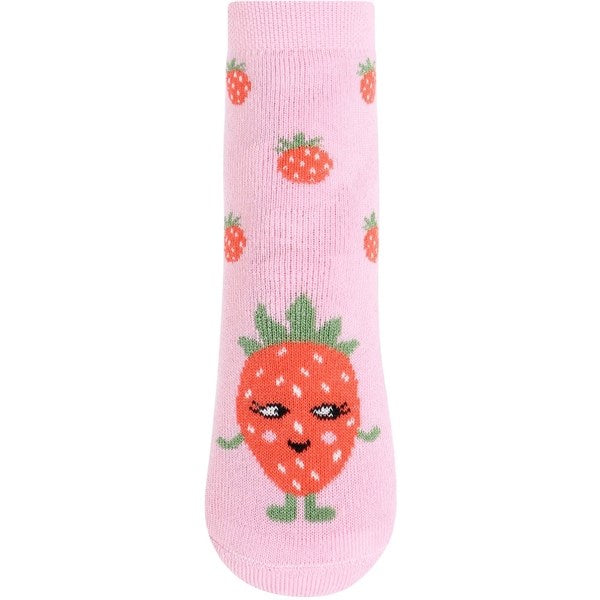 MELTON Strawberry Anti-Slip Sokker Pink Nectar 2