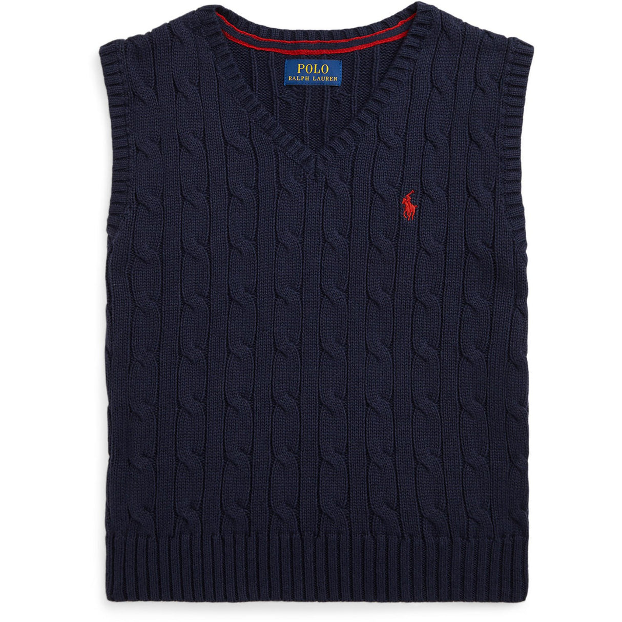 Polo Ralph Lauren Rl Navy Knitted Vest