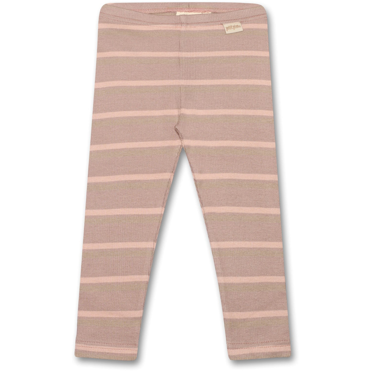 Petit Piao Rose Fawn Leggings Modal Two Striped