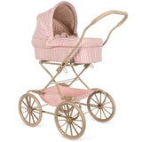 Konges Sløjd Powder Pink Check Doll Pram