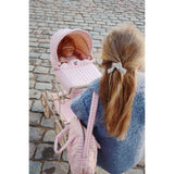 Konges Sløjd Powder Pink Check Doll Pram