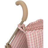 Konges Sløjd Powder Pink Check Doll Stroller