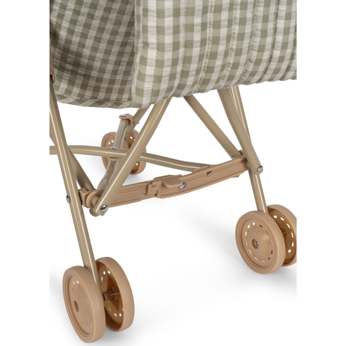 Konges Sløjd Tea Check Doll Stroller