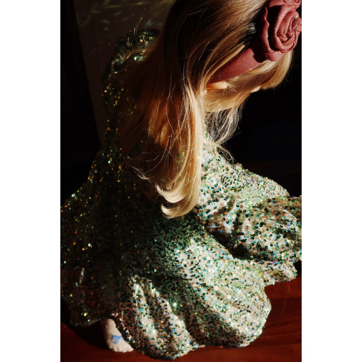 Konges Sløjd Green Lila Sequins Dress 6