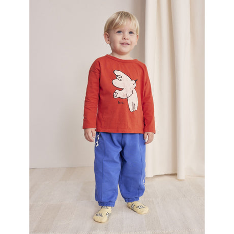 Bobo Choses Red Freedom Bird T-Shirt 2