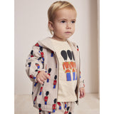 Bobo Choses Offwhite Little Tin Soldiers All Over Zipped Collegegenser 3