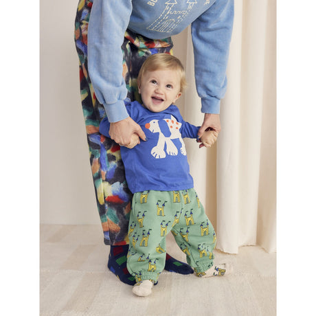 Bobo Choses Green Faraway Castle All Over Jogging Pants 2