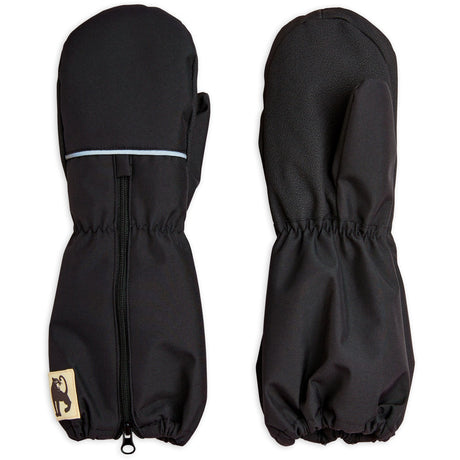 Mini Rodini Black Alaska Mittens