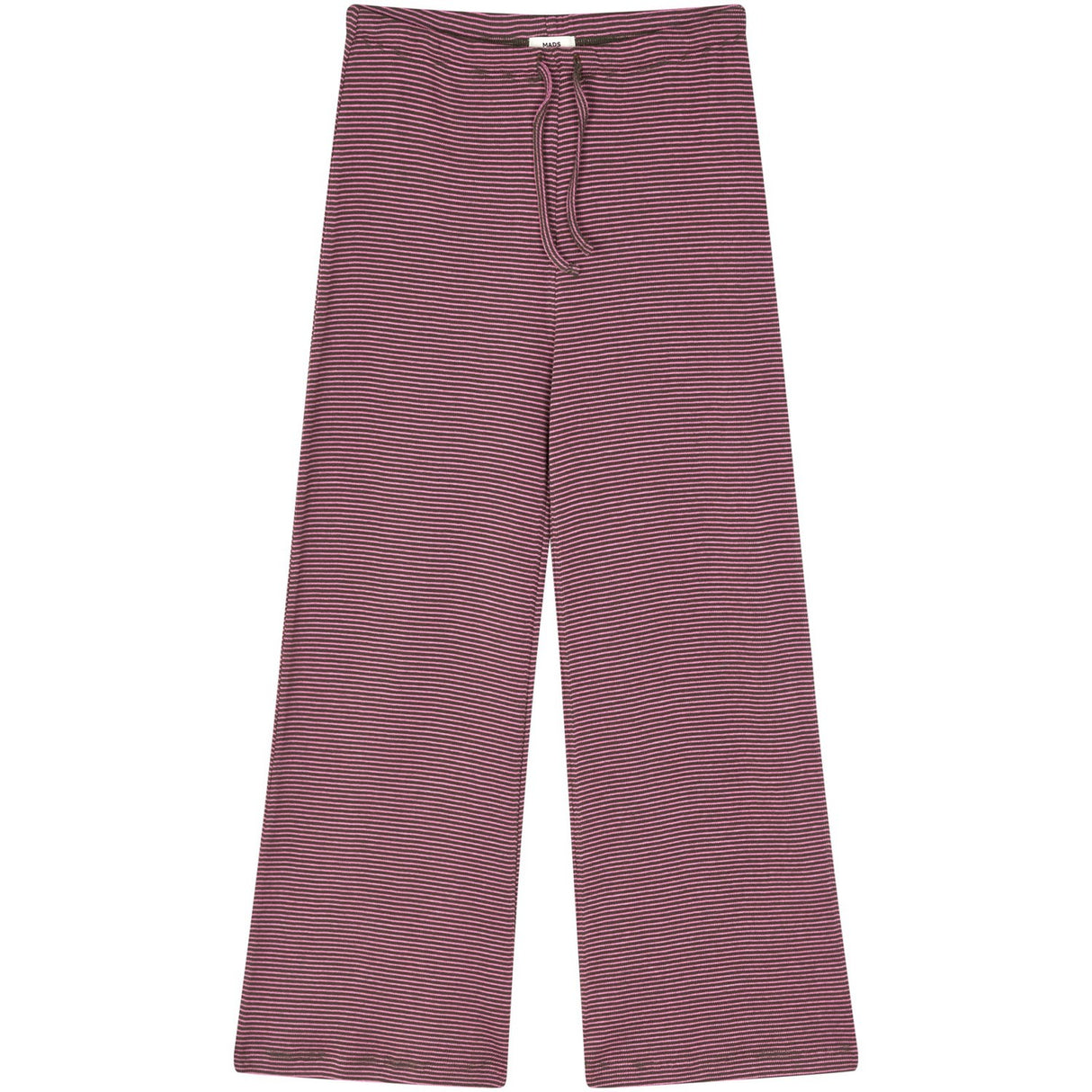 Mads Nørgaard Rosin/Carmine Rose 2x2 Cotton Stripe Verona Pants