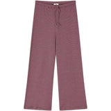 Mads Nørgaard Rosin/Carmine Rose 2x2 Cotton Stripe Verona Pants