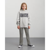 Mads Nørgaard Light Grey Melange Organic Sweat Heidi Collegegenser 2