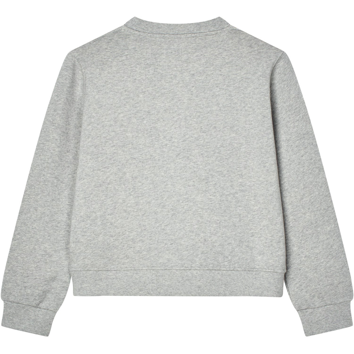 Mads Nørgaard Light Grey Melange Organic Sweat Talinka Collegegenser 3