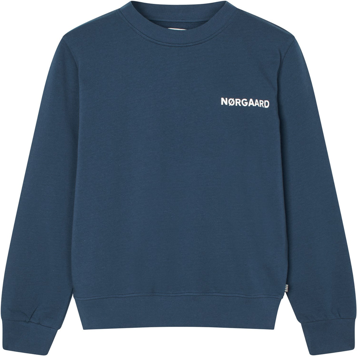 Mads Nørgaard Midnight Navy Organic Sweat Solo Collegegenser