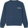 Mads Nørgaard Midnight Navy Organic Sweat Solo Collegegenser