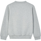 Mads Nørgaard Light Grey Melange Organic Sweat Sonar Collegegenser 5