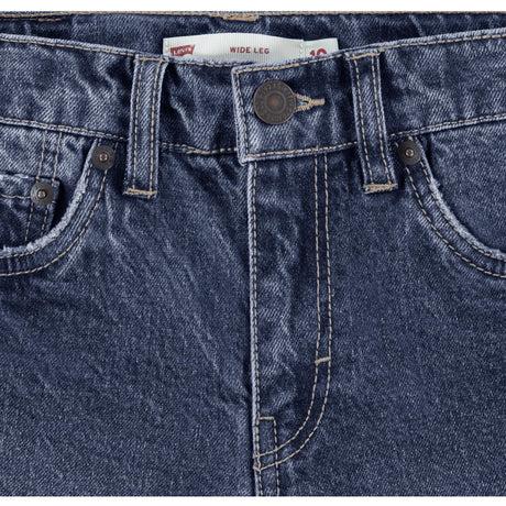 Levi's BLUE Wide Leg Premium Denim Jeans 2