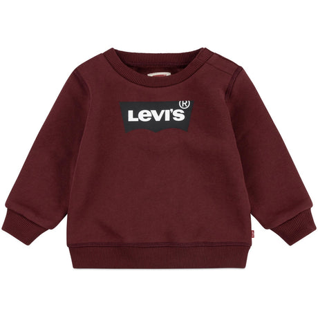 Levi's BROWN Batwing Crewneck Collegegenser