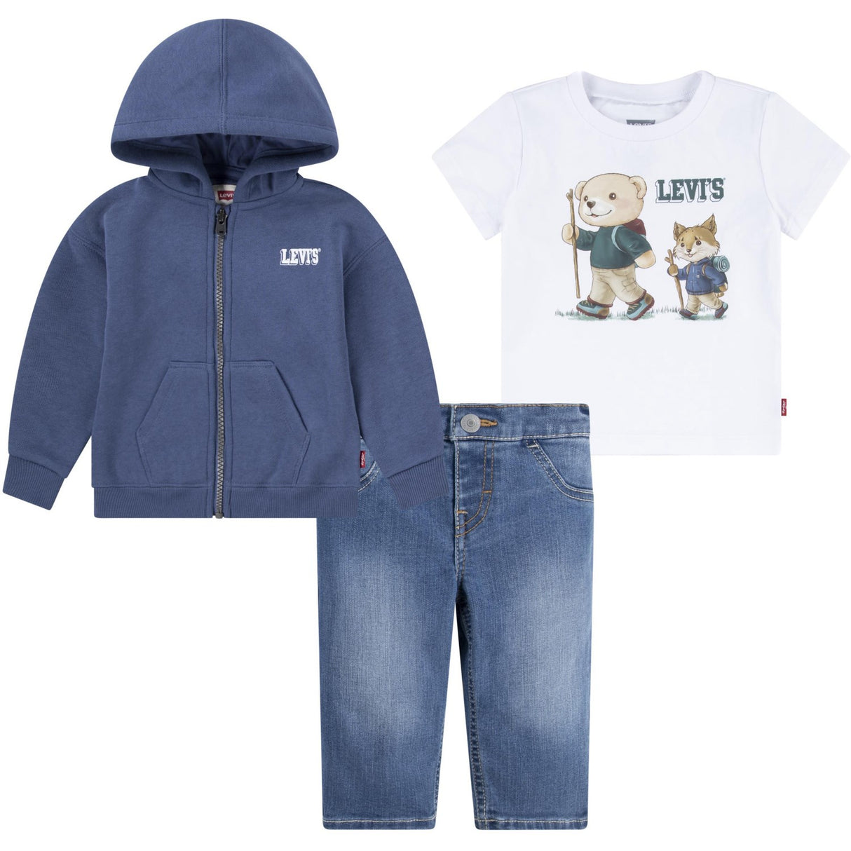 Levi's BLUE Hiking 3-Piece Set