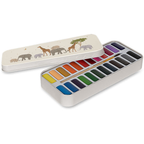 Konges Sløjd Safari Water Colors Tin Box