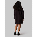 Calvin Klein Ck Black Teddy Monogram Zip Fleece Dress 4