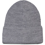 Calvin Klein Grey Heather Monogram Rib Beanie