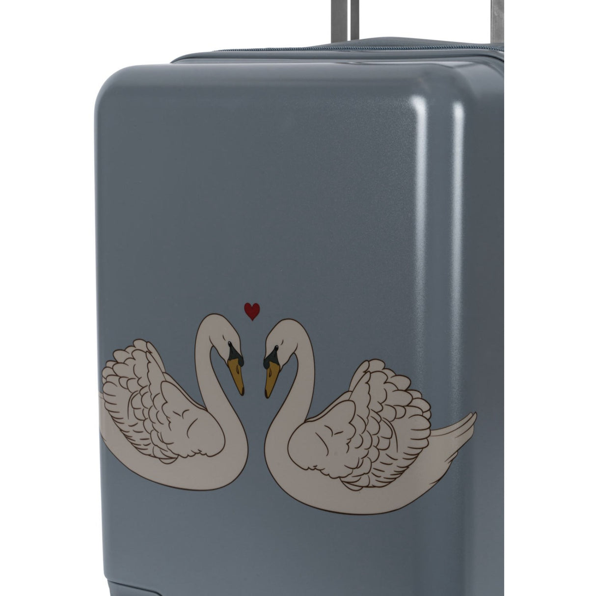 Konges Sløjd Swan Blue Travel Suitcase 4