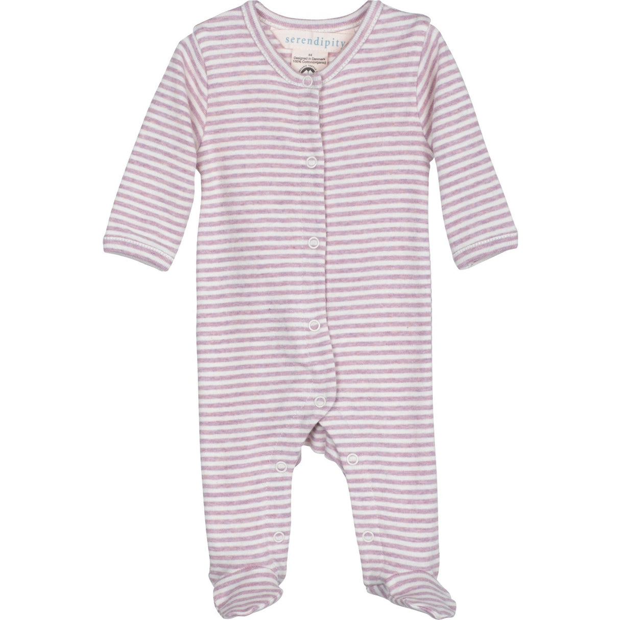 Serendipity Lilac/Offwhite Onesie med Føtter