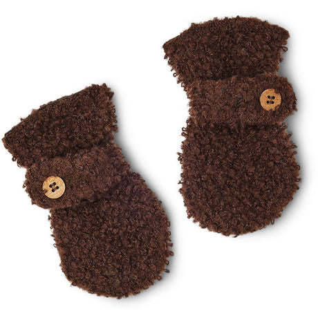 Smallstuff Brown Votter Bouclé Merinoull
