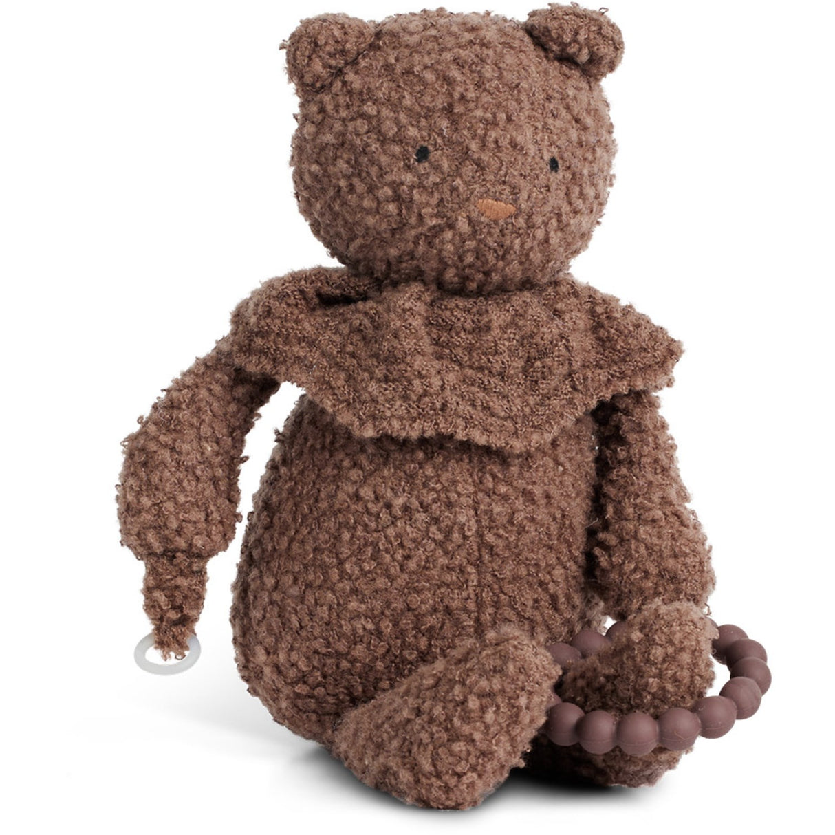 Smallstuff Rose Brown Aktivitet Dyr Bear Bouclé Merinoull