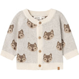 Lil'Atelier Birch Lamoe Strikket Cardigan