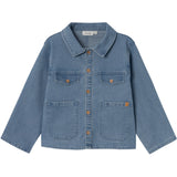 Lil'Atelier Medium Blue Denim Okaja Denim Skjorte