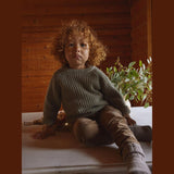 Lil'Atelier Sepia Tint Ryan Corduroy Bukser