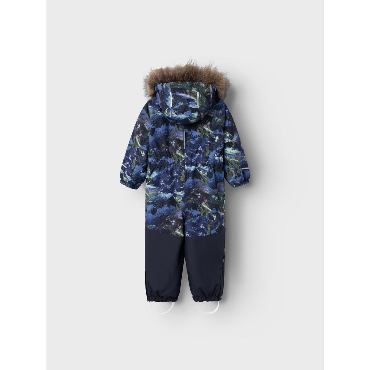 Name It Dark Sapphire Landscape Snow10 Snowsuit Line AOP Fo