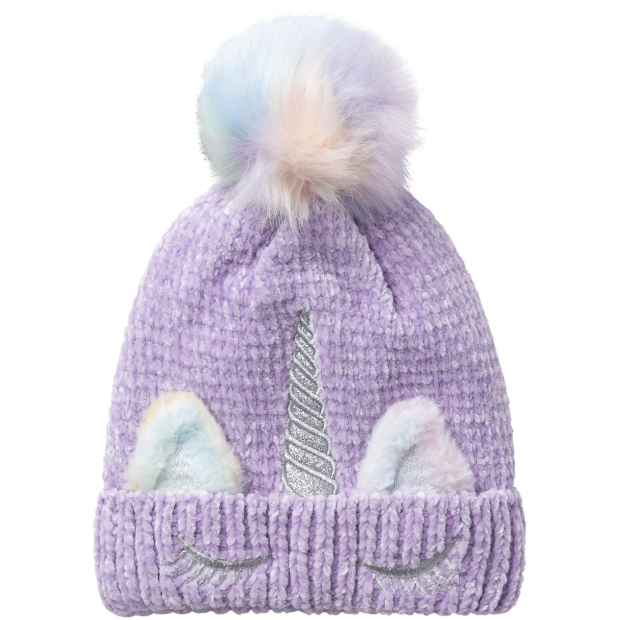 Name It Pastel Lilac Metea Strikk Beanie1