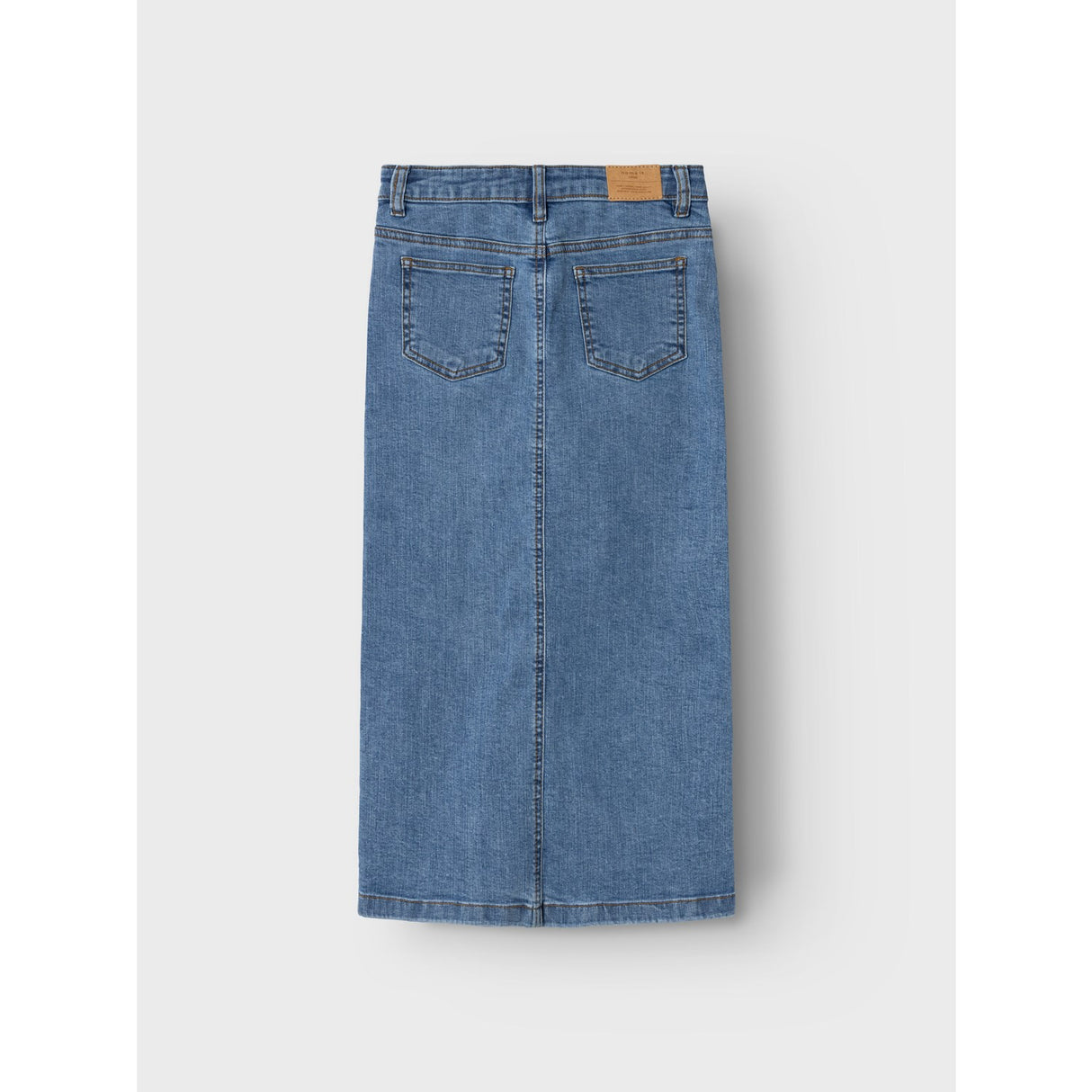 Name It Medium Blue Denim Kylie Maxi Denim Skjørt