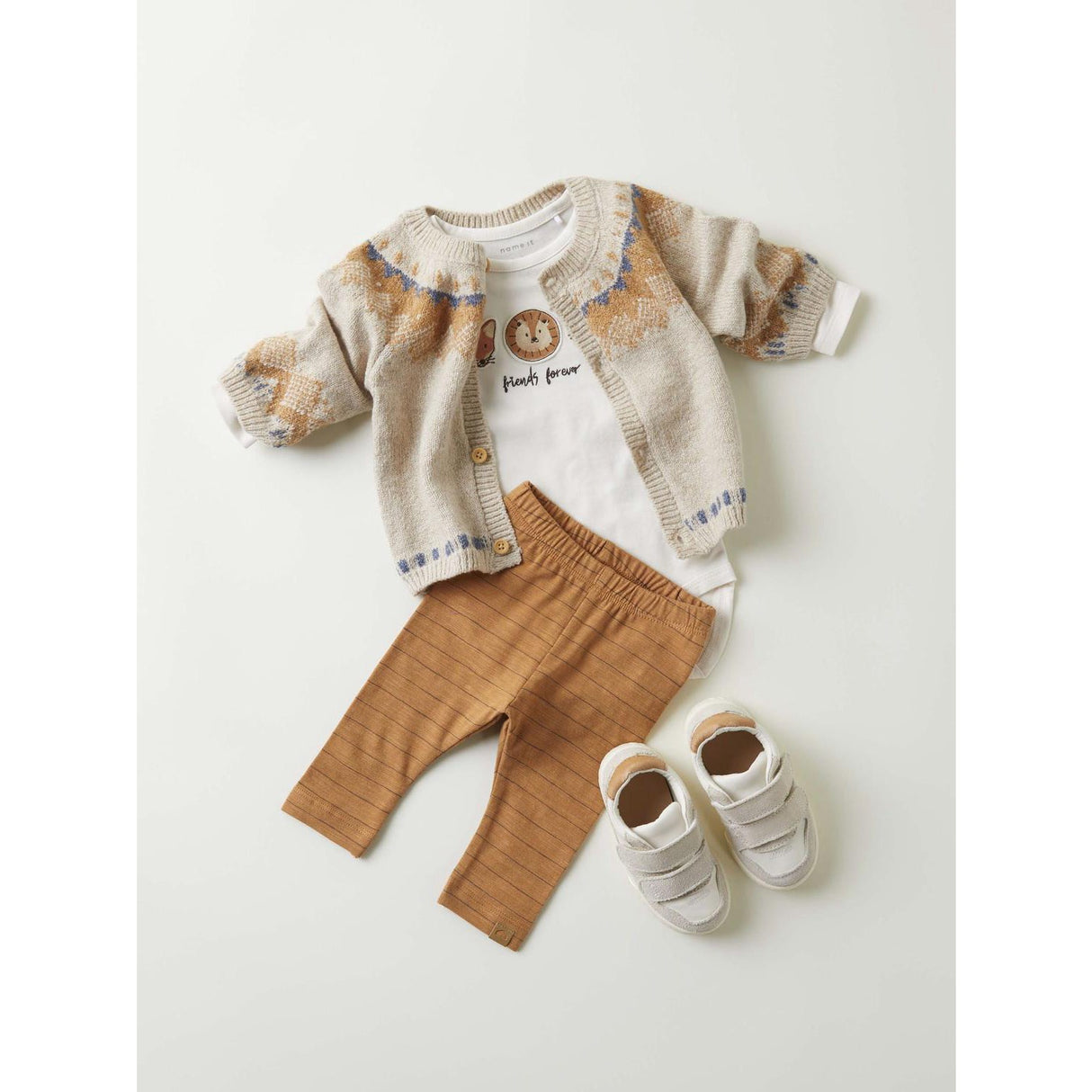 Name It Peyote Melange Onor Strikk Cardigan