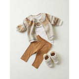 Name It Peyote Melange Onor Strikk Cardigan