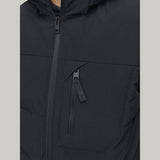 Jack & Jones Junior Black Eotto Puffer Jakke